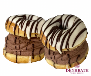 Donut Chocolate Custard